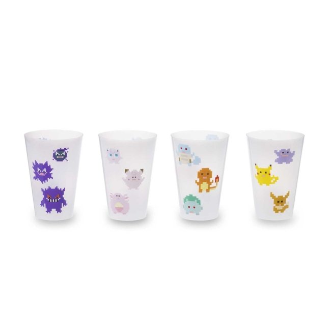 Pokémon Block Art Party Cups (4-Pack)