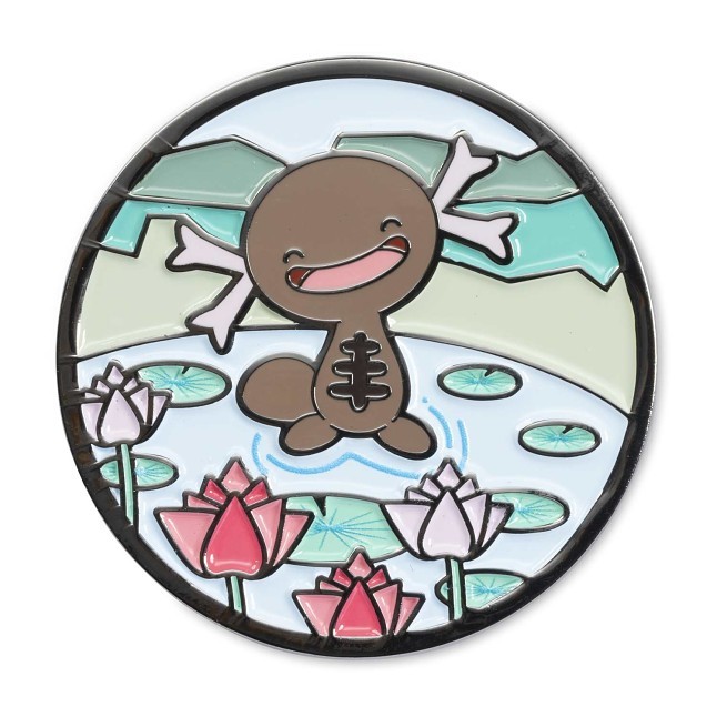 Paldean Wooper Pokémon Monthly Pins: Habitat Pin (1 of 12)
