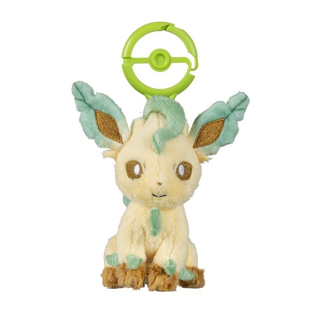 Leafeon Adventure Partners Plush Key Chain