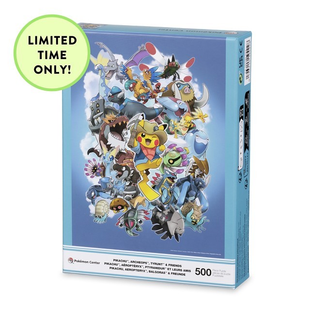 Pokémon Fossil Museum: Puzzle (500 Pieces)