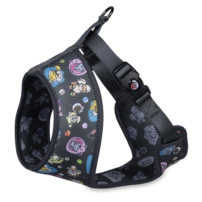 Pokémon Playful Partners Black Dog Harness