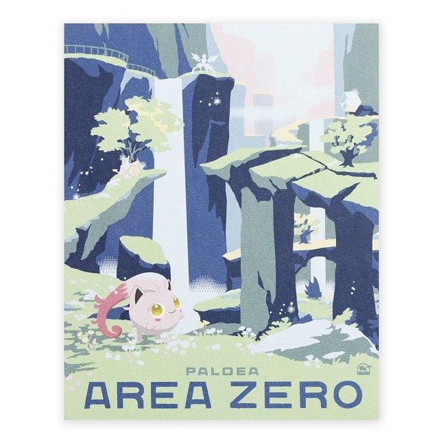 Paldea Explore Pokémon Poster