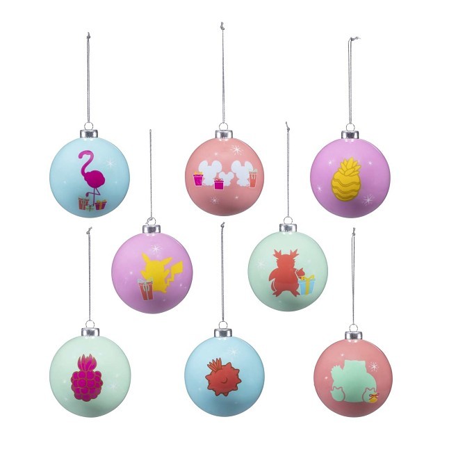 Pokémon Holiday Ornaments (8-Pack)