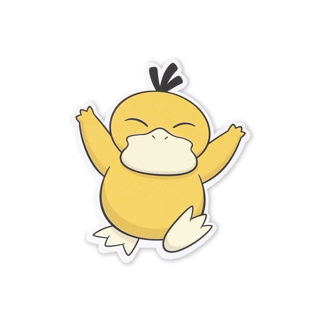 Psyduck Stickers (3-Pack)