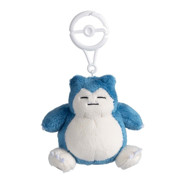 Snorlax Adventure Partners Plush Key Chain