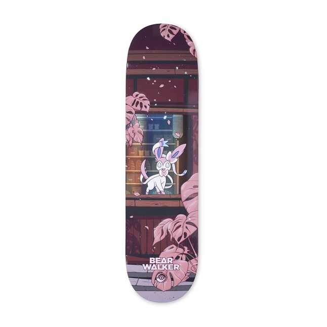 Pokémon Center × Bear Walker: Sylveon Skateboard Deck