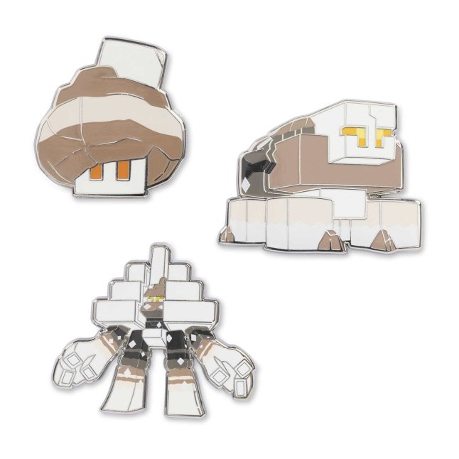 Nacli, Naclstack & Garganacl Pokémon Pins (3-Pack)