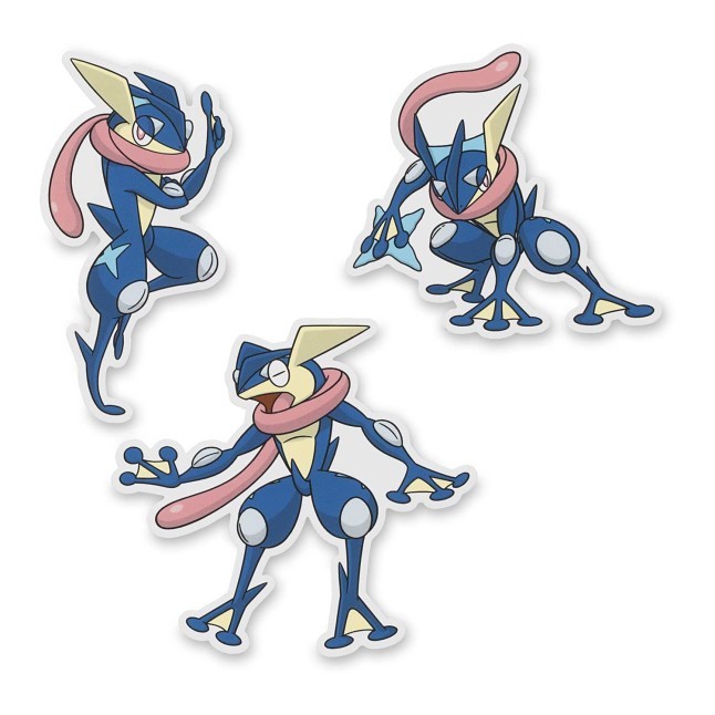 Greninja Stickers (3-Pack)